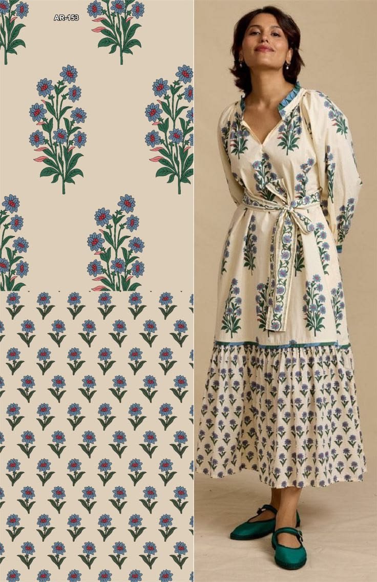 Patterned textile fabric