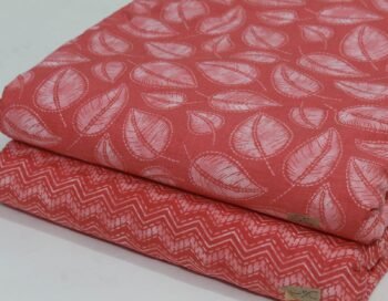 Cambric Cotton Printed Unstitched 2 Piece Suit Set Fabric | YT-2P-002