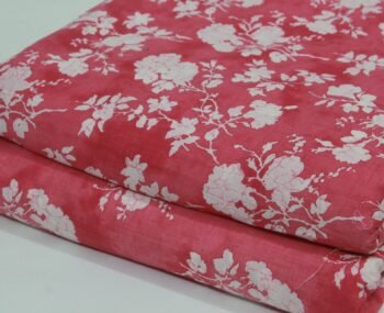 Cambric Cotton Printed Unstitched 2 Piece Suit Set Fabric | YT-2P-006
