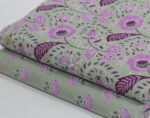 Cambric Cotton Printed Unstitched 2 Piece Suit Set Fabric | YT-2P-023