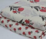 Cambric Cotton Printed Unstitched 2 Piece Suit Set Fabric | YT-2P-033