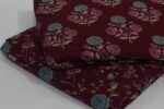 Cambric Cotton Printed Unstitched 2 Piece Suit Set Fabric | YT-2P-037
