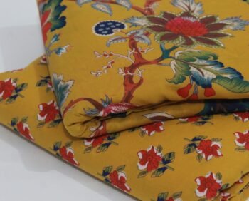 Cambric Cotton Printed Unstitched 2 Piece Suit Set Fabric | YT-2P-038