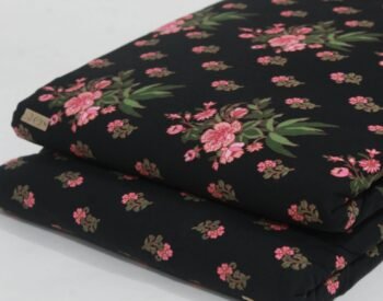 Cambric Cotton Printed Unstitched 2 Piece Suit Set Fabric | YT-2P-043