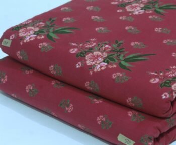 Cambric Cotton Printed Unstitched 2 Piece Suit Set Fabric | YT-2P-050