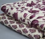 Cambric Cotton Printed Unstitched 2 Piece Suit Set Fabric | YT-2P-056