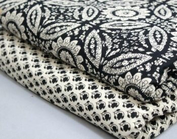 Cambric Cotton Printed Unstitched 2 Piece Suit Set Fabric | YT-2P-060