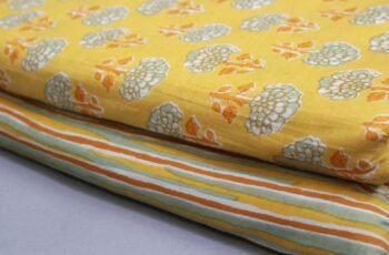Cambric Cotton Printed Unstitched 2 Piece Suit Set Fabric | YT-2P-077