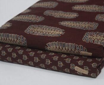 Cambric Cotton Printed Unstitched 2 Piece Suit Set Fabric | YT-2P-082