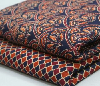 Cambric Cotton Printed Unstitched 2 Piece Suit Set Fabric | YT-2P-085